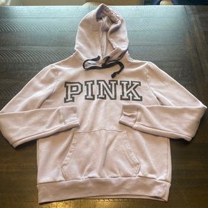 Victoria Secrets Pink Hoodie size Small purple(ish) Great Condition